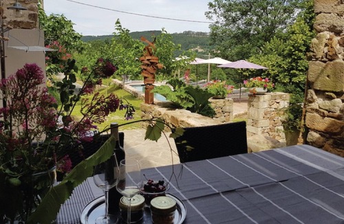 Chassiers Apartment | Apartment 1/Gite 1 LE Grand Paradis mit 75qm/Pool & Garten