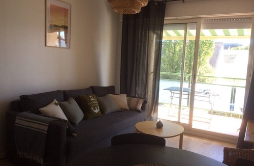 La Turballe Apartment | Apartment 200 m from beach and center in quiet residence