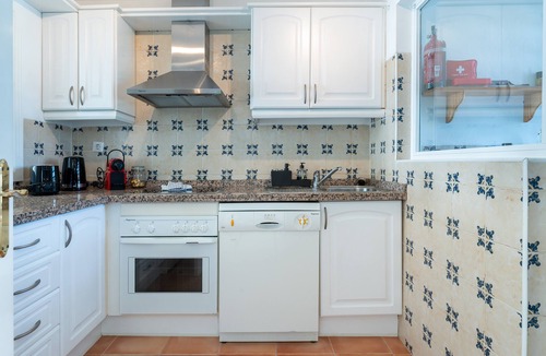 La Cala de Mijas Apartment | Apartment "228 Arruzafa Playa la Cala de Mijas" with Sea View and Wi-Fi
