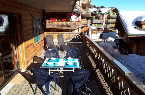 Val d'Illiez Apartment | Apartment 4 to 6 people Les Crosets with parking #