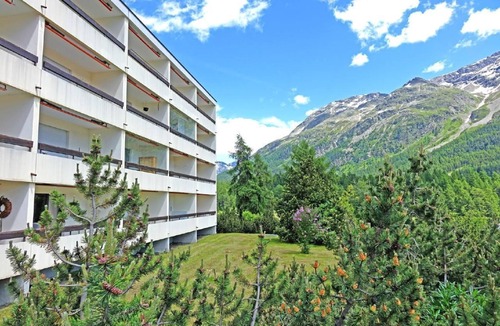 Champfer Apartment | Apartment 6, Berge, Sauna, Pool in St.Moritz