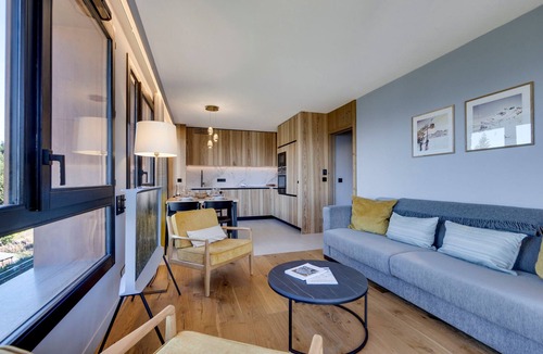 Arc-1800 Apartment | Apartment at pistes with spa and parking - Arc 1800