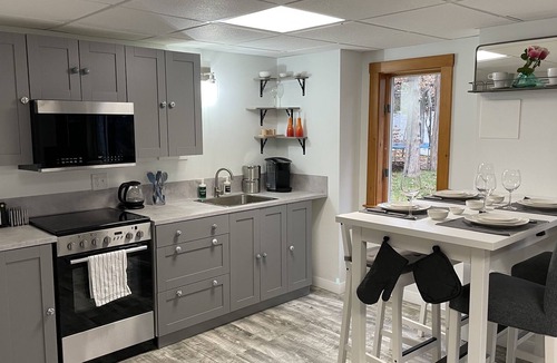 West Falmouth Apartment | Apartment-access private beach