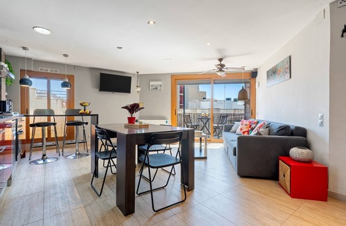 L'Ametlla de Mar Apartment | Apartment 'Alguer' with Sea Views, Wi-Fi and Air Conditioning