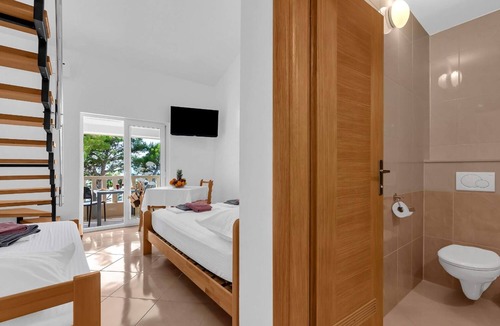 Brela Apartment | Apartment Anka - amazing location: SA4(2+2) - Brela, Riviera Makarska, Croatia
