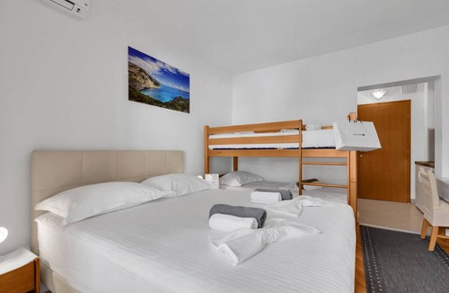 Brela Apartment | Apartment Anka - amazing location: SA9(2+1) - Brela, Riviera Makarska, Croatia
