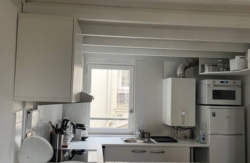 Butte-aux-Cailles Apartment | Apartment 'Appartement Duplex' with Private Terrace and Wi-Fi