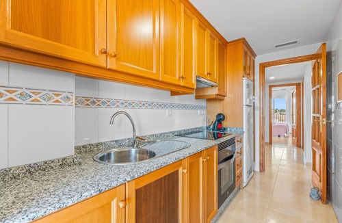 San Pedro del Pinatar Apartment | Apartment 'Ático Condesa' with Shared Pool, Wi-Fi and Air Conditioning