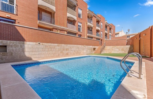 San Pedro del Pinatar Apartment | Apartment 'Ático Condesa' with Shared Pool, Wi-Fi and Air Conditioning