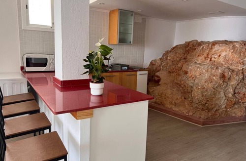 Sitges Apartment | Apartment attached to villa with panoramic views and private pool