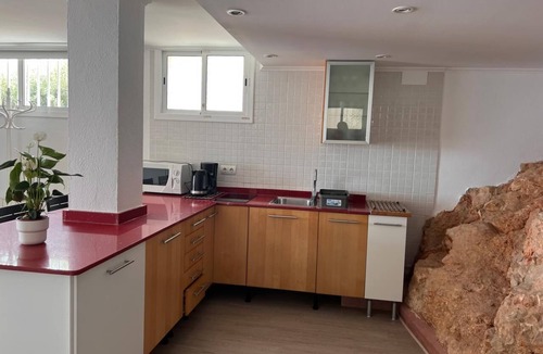 Sitges Apartment | Apartment attached to villa with panoramic views and private pool