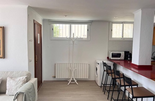 Sitges Apartment | Apartment attached to villa with panoramic views and private pool