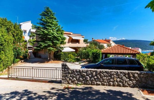 Kornic Apartment | Apartment Barbara 044 with the pool and a perfect sea view