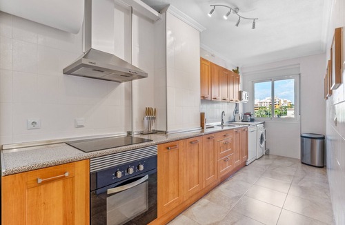 Punta Prima Apartment | Apartment 'Beach Front Sea View Punta Prima' with Sea View, Wi-Fi and Air Conditioning