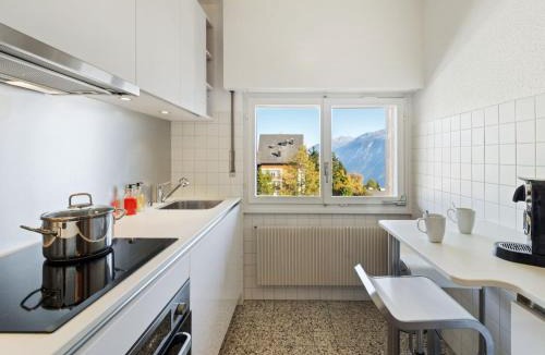 Randogne Apartment | Apartment Belmont Est 80 by Interhome