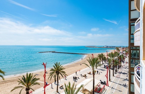 Vinaros Apartment | Apartment 'Blau Mar' with Sea View, Wi-Fi and Air Conditioning