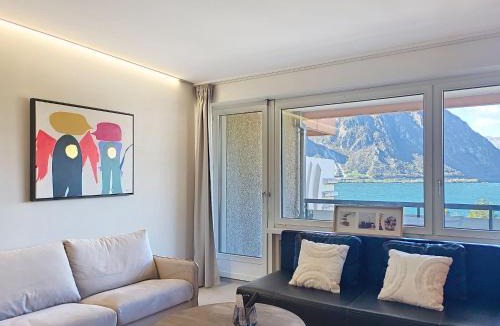 Bissone Apartment | Apartment Blue Vista Lugano Apt-616 by Interhome