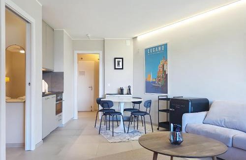 Bissone Apartment | Apartment Blue Vista Lugano Apt-616 by Interhome