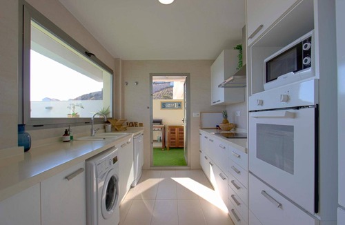 Faro de Cullera Apartment | Apartment 'Can Lou-casa Con Caracter' with Sea View, Wi-Fi and Air Conditioning