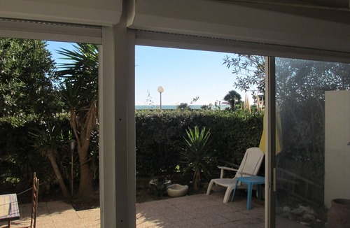 La Cote Radieuse Apartment | Apartment CANET SUD 60 m2, garden, direct beach
