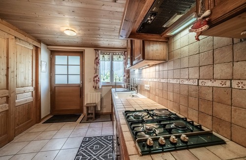 Saint-Jean-dʼAulps Apartment | Apartment 'Chalet Ermena' with Mountain View and Wi-Fi