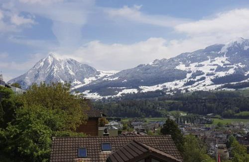 Tscheppach Apartment | Apartment Charmantes Chalet Apartment mit Aussicht by Interhome