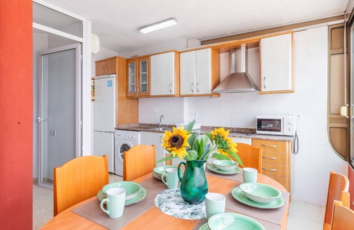 Rincon de Loix Apartment | Apartment 'Coblanca 7' with Private Terrace, Wi-Fi and Air Conditioning