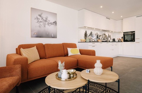 Einigen Apartment | Apartment Eiger with lake and mountain view
