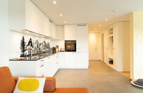 Einigen Apartment | Apartment Eiger with lake and mountain view