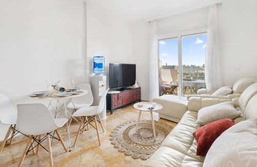 Lo Pagan Apartment | Apartment '1209golfdbeach' with Shared Pool, Wi-Fi and Air Conditioning