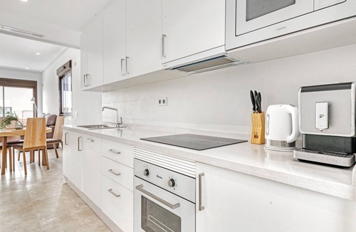 Torre de la Horadada Apartment | Apartment 'Porto Marina Village' with Shared Pool, Wi-Fi and Air Conditioning