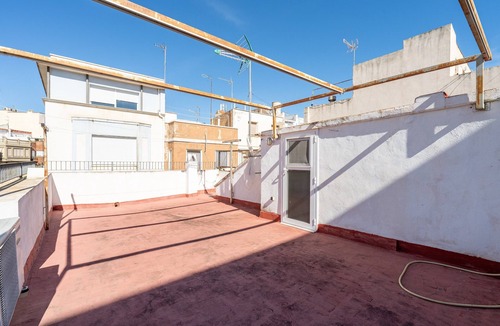 Sant Carles de la Rapita Apartment | Apartment 'Estela' with Private Terrace, Wi-Fi, Balcony and Air Conditioning
