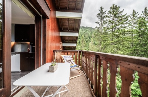 Mieussy Apartment | Apartment 'Fleury' with Mountain View and Balcony