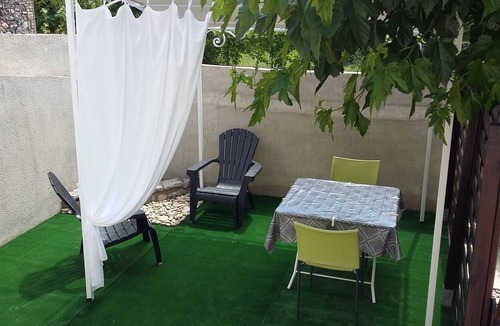 Saint-Martin-d'Ardeche Apartment | Apartment at the gateway to the Ardèche Gorges, 50 meters from the river.