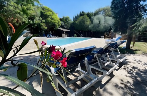 Vallon-Pont-d'Arc Cottage | Apartment 'Gîte Simone' with Mountain View, Private Pool and Wi-Fi