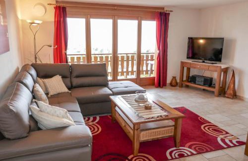 Saint-Pierre-de-Clages Apartment | Apartment Grand Panorama C5 by Interhome