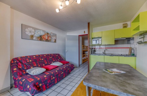 Villard-Reculas Apartment | Apartment 'Granges 5 Studio' with Mountain View and Balcony