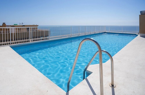Marbella Seafront Promenade Apartment | Apartment 'Great First Line Amazing Terrace' with Sea View, Wi-Fi and Air Conditioning