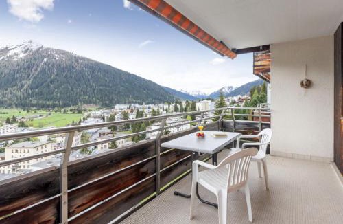 Davos-Dorf Apartment | Apartment Guardaval Apt 202 by Interhome