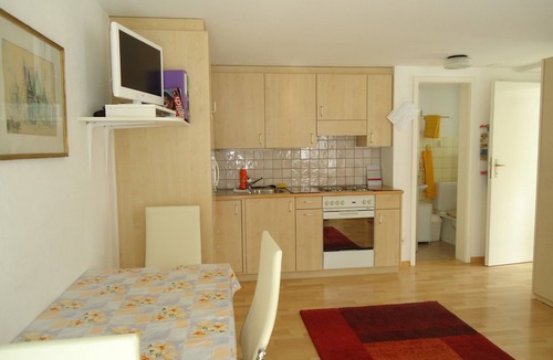Lauterbrunnen Apartment | Apartment in a sunny location, across from the world-famous Staubbachfall