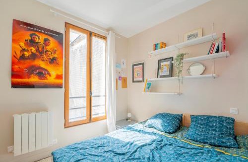 La Villette Apartment | Apartment in Canal saint Martin