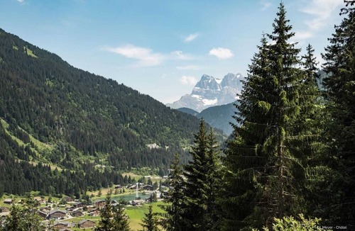 Chatel Apartment | Apartment in Chatel with private terrace