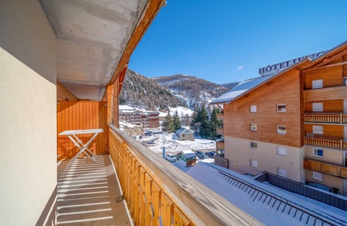 Allos Apartment | Apartment in French Alps with Heated Pool