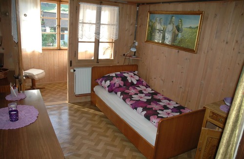 Frutigen Apartment | Apartment in Frutigen with Garden, Terrace