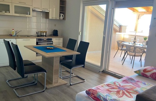 Punat Apartment | Apartment in Punat with Seaview, Terrace, Air condition, WIFI (4534-4)