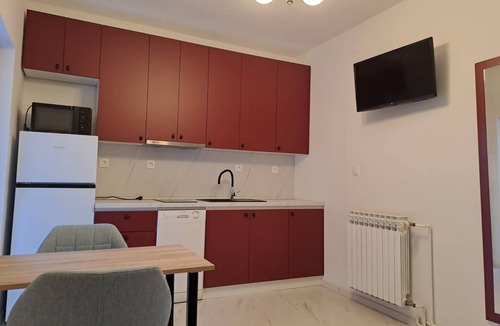 Punat Apartment | Apartment in Punat with Terrace, Air condition, WIFI, Washing machine (3829-2)