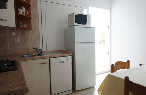 Stara Novalja Apartment | Apartment in Stara Novalja with Seaview, Loggia, Air condition, WIFI (183-2)