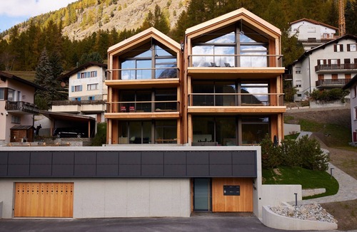 Celerina-Schlarigna Apartment | Apartment Julier Nouva - Apartment with Mountain View