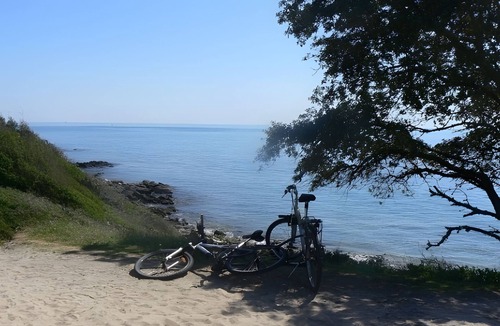 Sarzeau Apartment | Apartment 'L'avocette' with Shared Pool, Shared Terrace and Wi-Fi