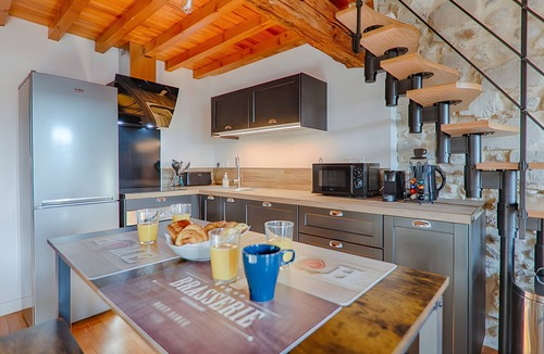 Romans-sur-Isere Apartment | Apartment 'L'escarpin - Billiards - Historic' with Wi-Fi and Air Conditioning